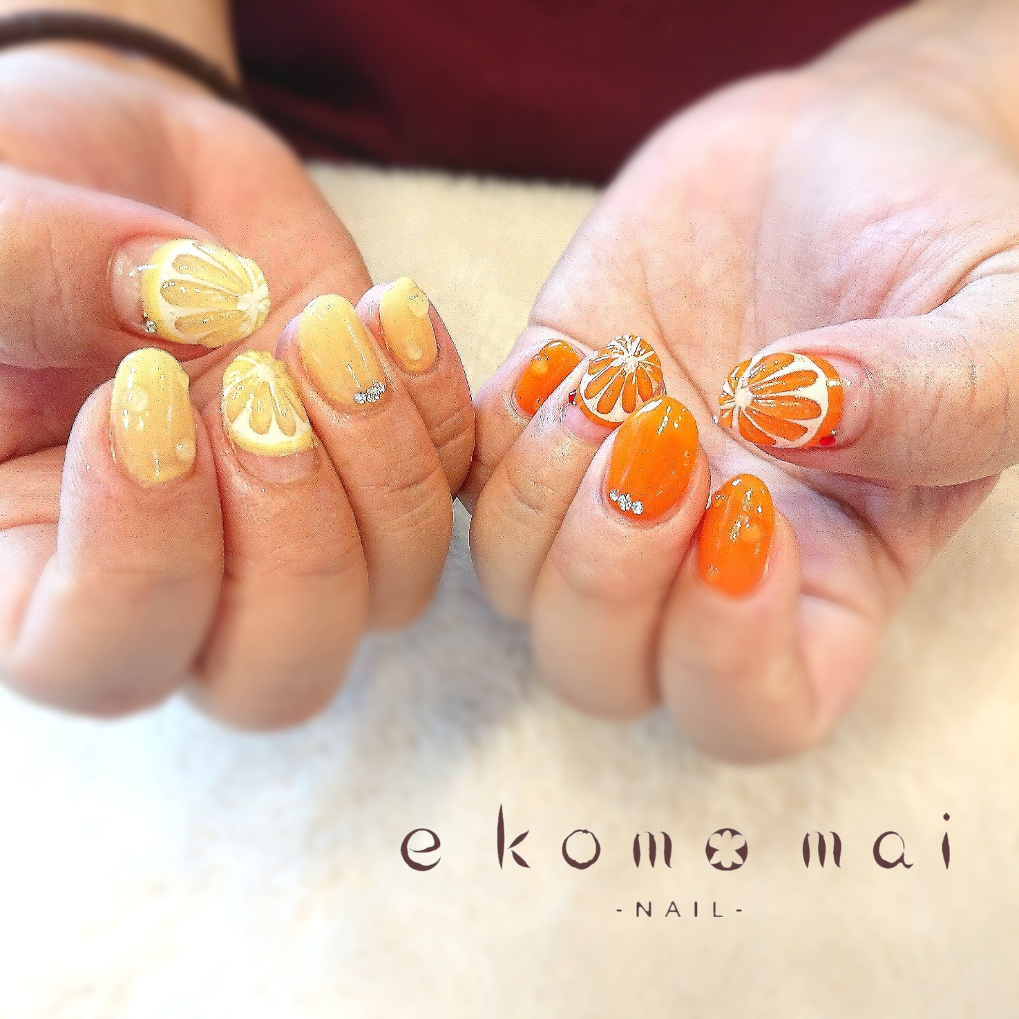 プルプルフルーツネイル 溝の口ネイルサロン E Komo Mai エコモマイ プルプルフルーツネイル 溝の口ネイルサロン E Komo Mai エコモマイ