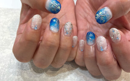 スノーフレークネイル