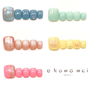 溝ノ口ネイルサロン　フットネイル