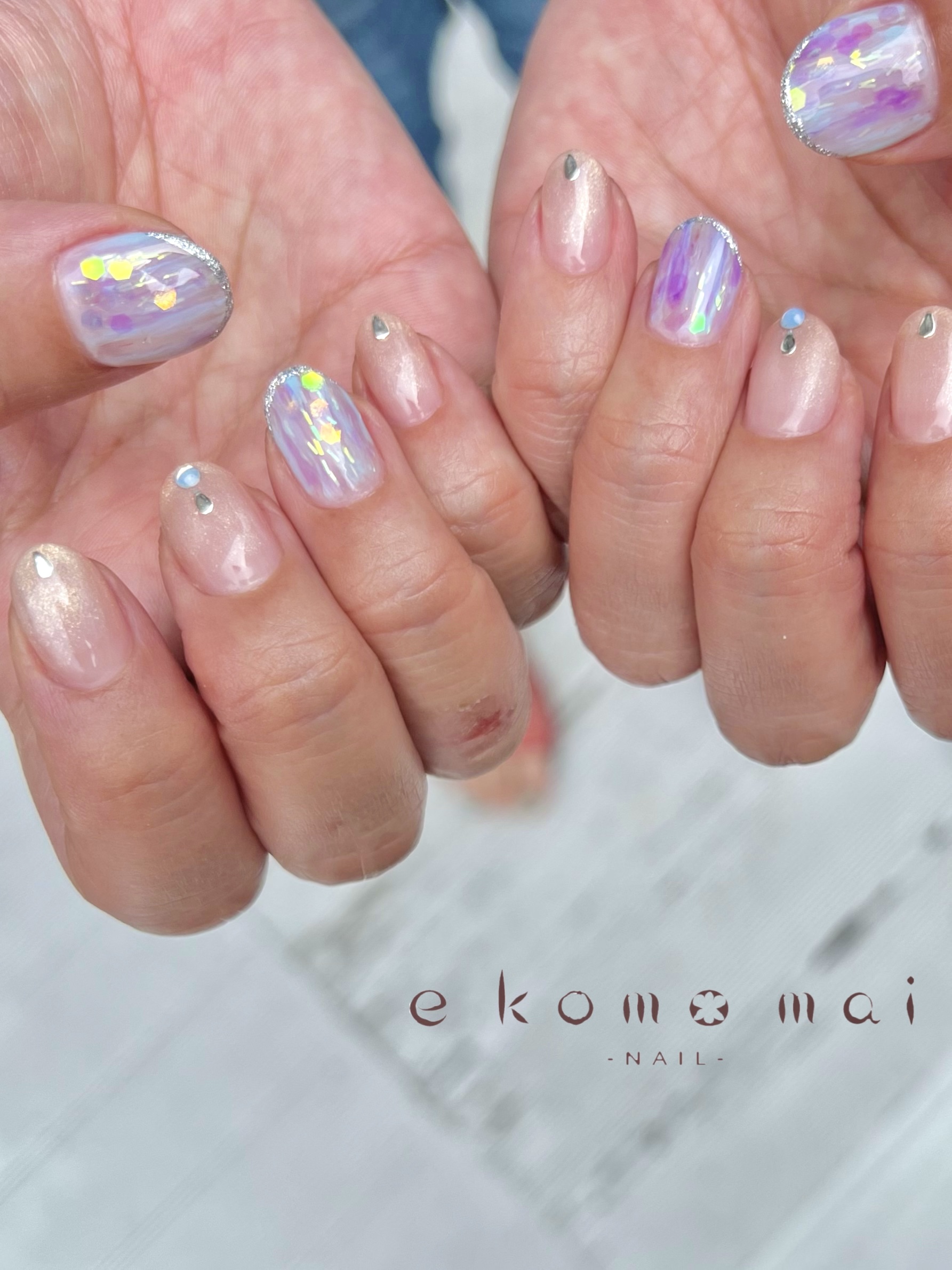 溝ノ口ネイルサロン ニュアンスネイル