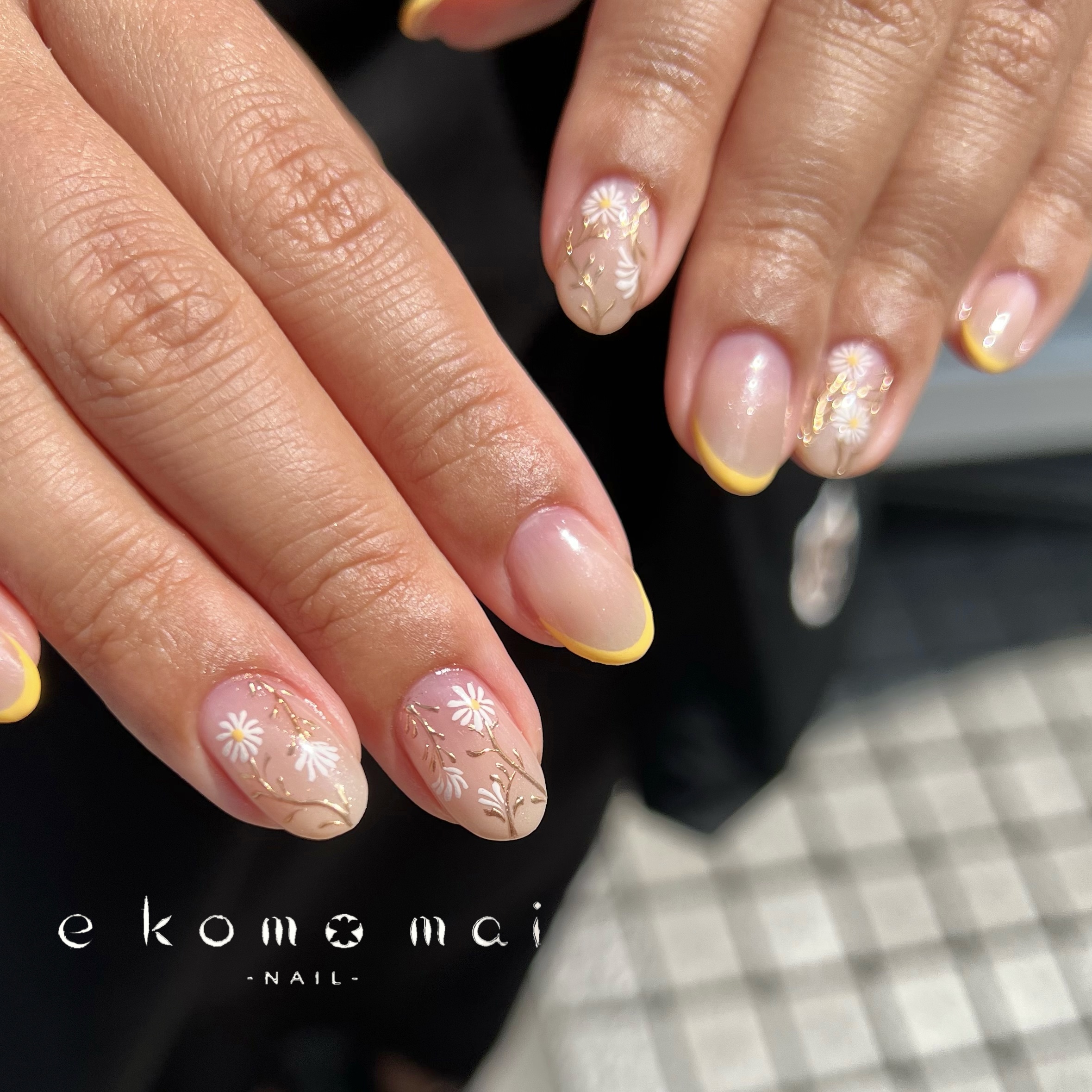 溝ノ口ネイルサロン/マーガレットネイル | 溝の口ネイルサロン e komo 