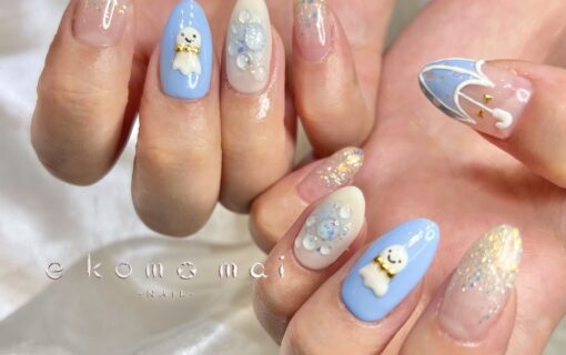 溝ノ口ネイルサロン　パラジェル　フィルイン　ネイル　マグネットネイル　オフィスネイル　シンプルネイル　 春ネイル 梅雨ネイル