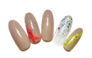 溝ノ口ネイルサロン　パラジェル　フィルイン　ネイル　マグネットネイル　オフィスネイル　シンプルネイル　 夏ネイル キャンペーンネイル