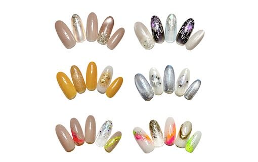 溝ノ口ネイルサロン　パラジェル　フィルイン　ネイル　マグネットネイル　オフィスネイル　シンプルネイル　 夏ネイル キャンペーンネイル