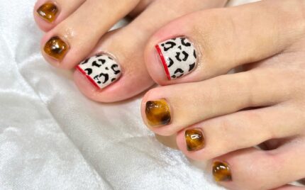 溝ノ口ネイルサロン パラジェル フィルイン ネイル マグネットネイル オフィスネイル シンプルネイル  夏ネイル マグネットネイル アニマルネイル べっ甲ネイル