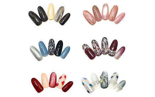 溝ノ口ネイルサロン　パラジェル　フィルイン　ネイル　マグネットネイル　オフィスネイル　シンプルネイル　 秋ネイル　マグネットネイル フレンチネイル 秋ネイル　