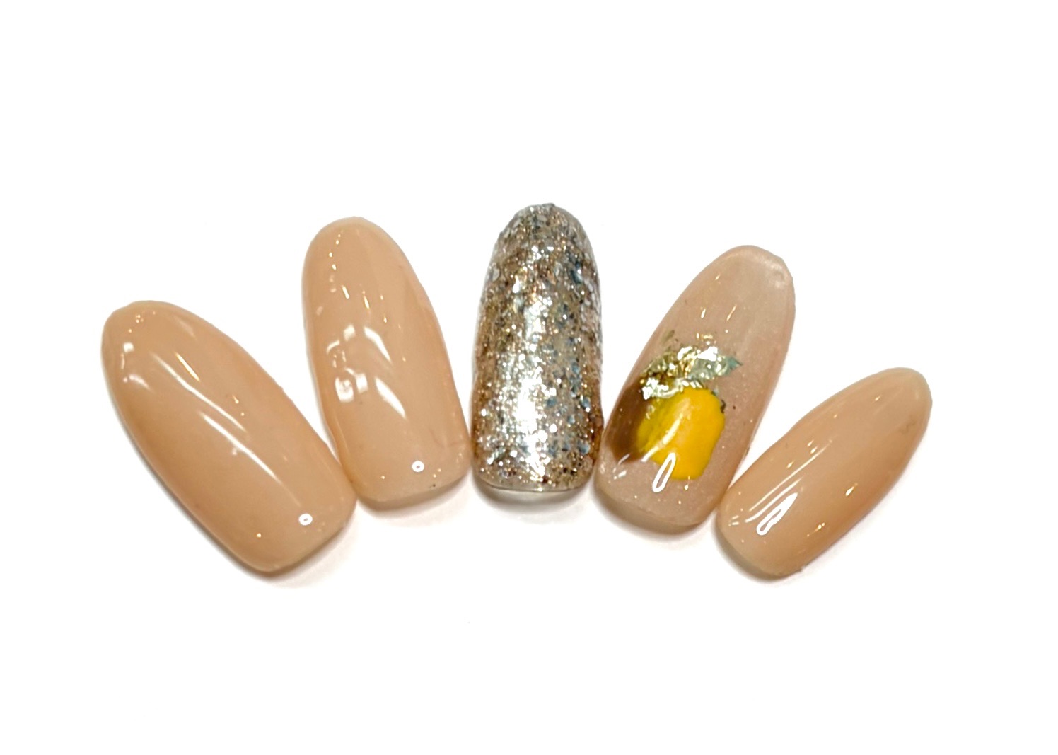 溝ノ口ネイルサロン　パラジェル　フィルイン　ネイル　マグネットネイル　オフィスネイル　シンプルネイル　 秋ネイル　ミラーネイル フレンチネイル 冬ネイル