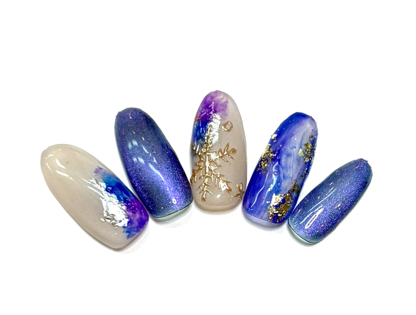 溝ノ口ネイルサロン　パラジェル　フィルイン　ネイル　マグネットネイル　オフィスネイル　シンプルネイル　 秋ネイル　ミラーネイル フレンチネイル 冬ネイル