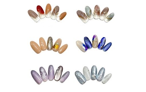 ルイン　ネイル　マグネットネイル　オフィスネイル　シンプルネイル　 秋ネイル　ミラーネイル フレンチネイル 冬ネイル