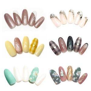 溝ノ口ネイルサロン　パラジェル　フィルイン　ネイル　マグネットネイル　オフィスネイル　シンプルネイル　　マグネットネイル フレンチネイル