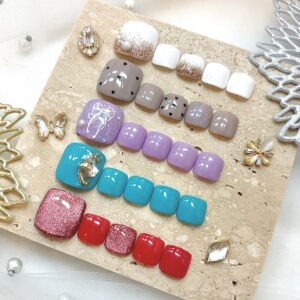 溝ノ口ネイルサロン　ニュアンスネイル　マグネットネイル　ミラーネイル　シェルネイル　キャンペーンネイル フットネイル