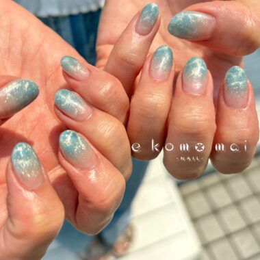 溝ノ口ネイルサロン　パラジェル　フィルイン　ネイル　マグネットネイル　オフィスネイル　バカラネイル　　マグネットネイル